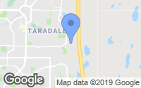 Map of Arbour Lake, AB