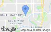 Map of Arbour Lake, AB