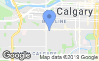 Map of Arbour Lake, AB
