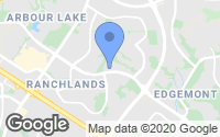 Map of Arbour Lake, AB