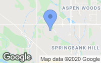 Map of Arbour Lake, AB