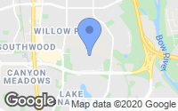 Map of Arbour Lake, AB