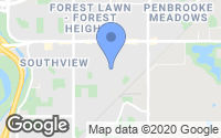 Map of Arbour Lake, AB