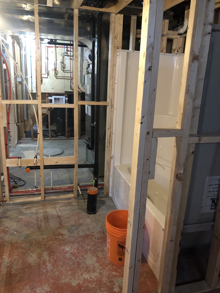 Arbour Lake, AB - Plumber required. Installed rough in basement Arbour Lake, AB - Plumber required. Installed rough in basement